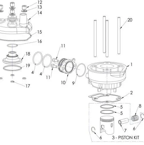 Engine – Top End 2016 Cobra CX50 KING