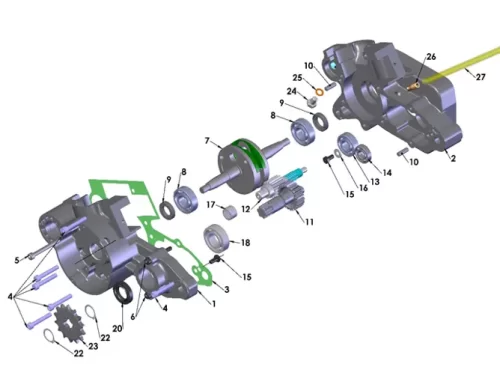 Engine – Transmission 2017 Cobra CX50 P3