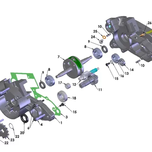 Engine – Transmission 2017 Cobra CX50 P3