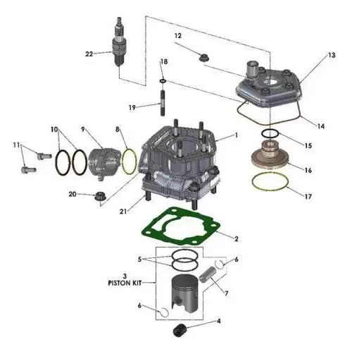 Engine – Top End 2017 Cobra CX50 P3