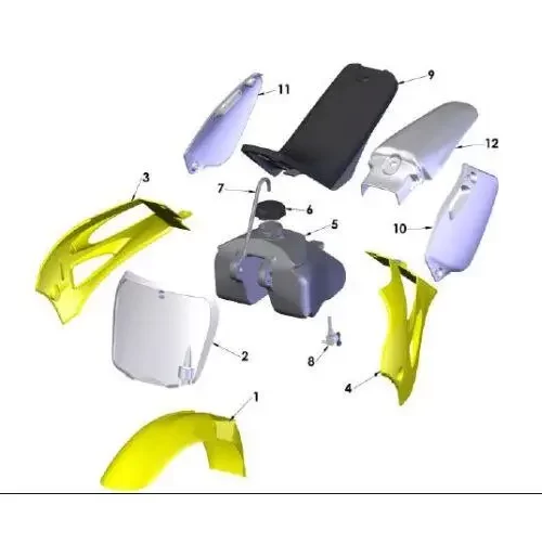 Plastic Bodywork 2019 Cobra CX50 P3