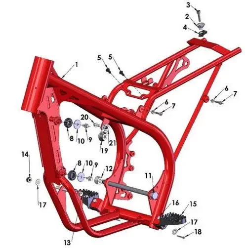 Frame 1 – 50cc 2017 Cobra CX50 FWE