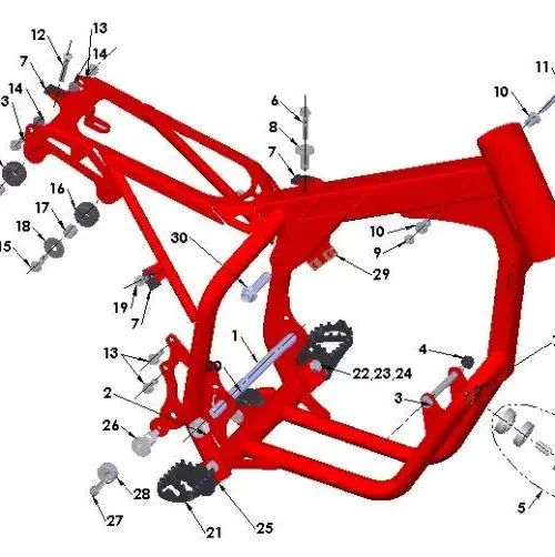 Frame 1 – 50cc 2018 Cobra CX50 P3
