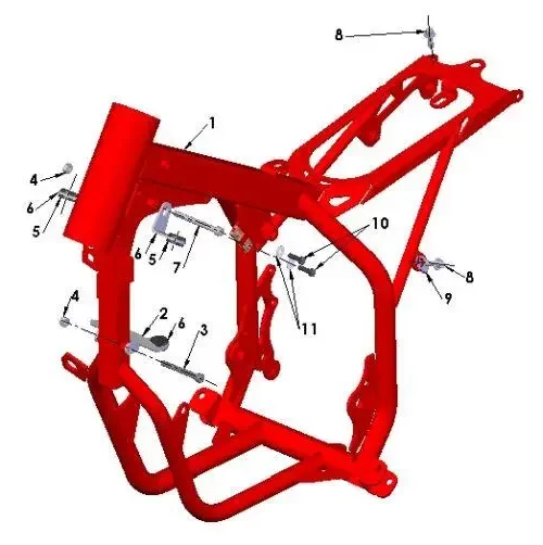 Frame 2 – 50cc 2018 Cobra CX50 P3