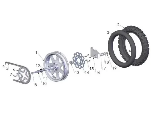 Rear Wheel 2017 Cobra CX50 P3