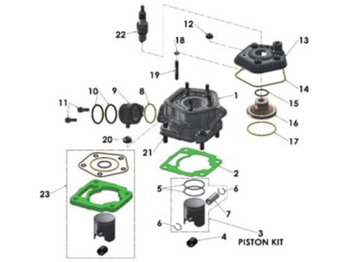 Engine – Top End 2021 Cobra CX50 KING