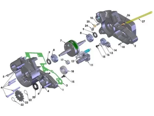 Engine – Transmission 2016 Cobra CX50 P3