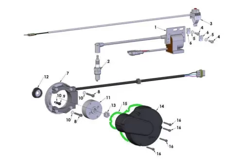 Electrical System 2016 Cobra CX50 KING