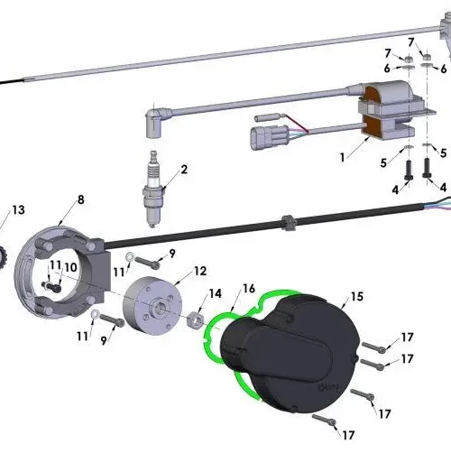 Electrical System 2014 Cobra CX50 JR