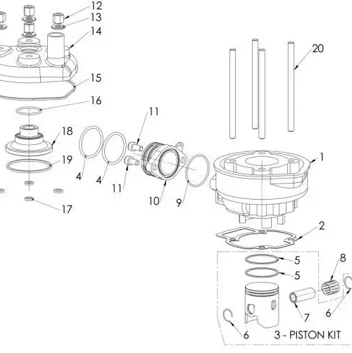 Engine – Top End 2014 Cobra CX50 JR