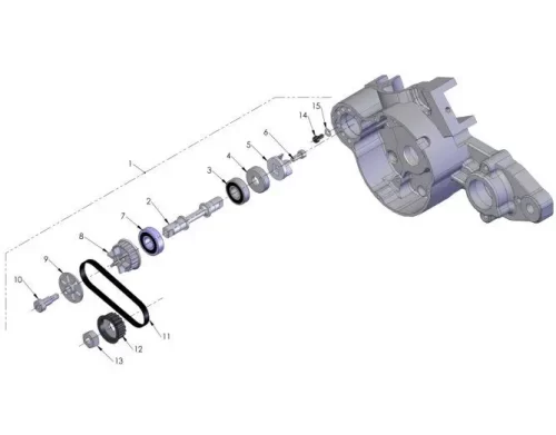 Engine – Water Pump 2015 Cobra CX50 JR