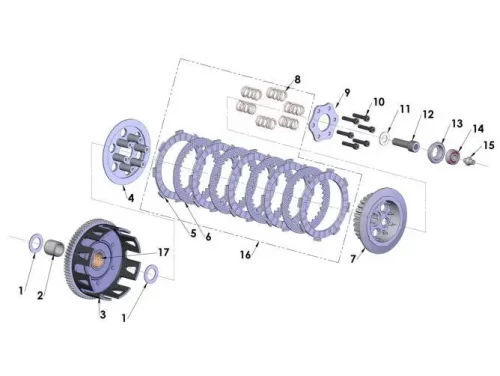 Engine – Clutch 2016 Cobra CX65