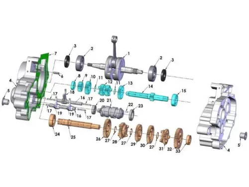 Engine – Transmission 2015 Cobra CX65