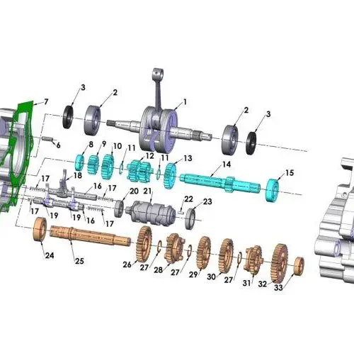 Engine – Transmission 2014 Cobra CX65