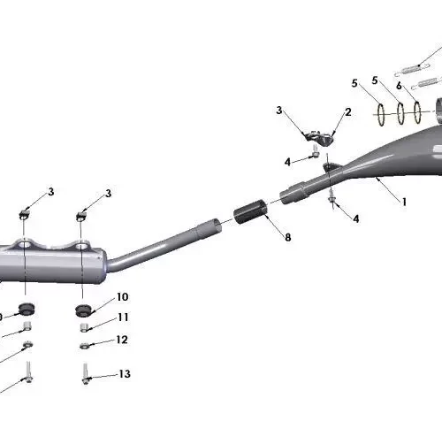 Exhaust System 2014 Cobra CX65