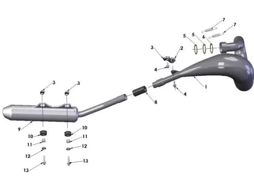 Exhaust System 2014 Cobra CX65 - Image 2