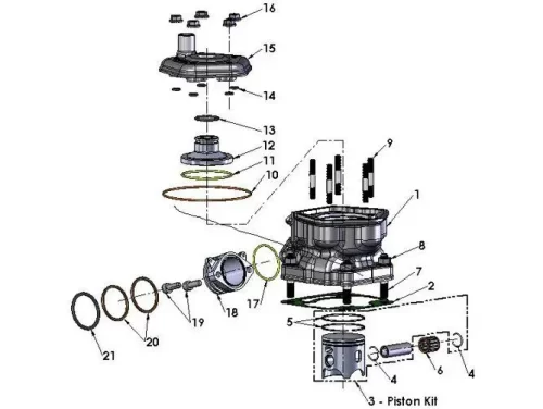 Engine – Top End 2016 Cobra CX65