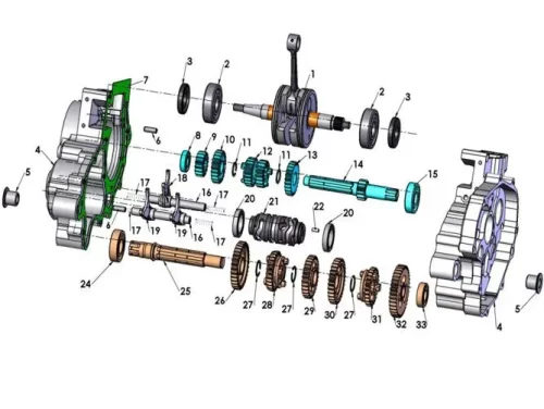 Engine – Transmission 2016 Cobra CX65