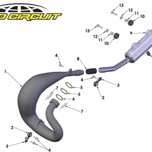 Exhaust System 2015 Cobra CX65