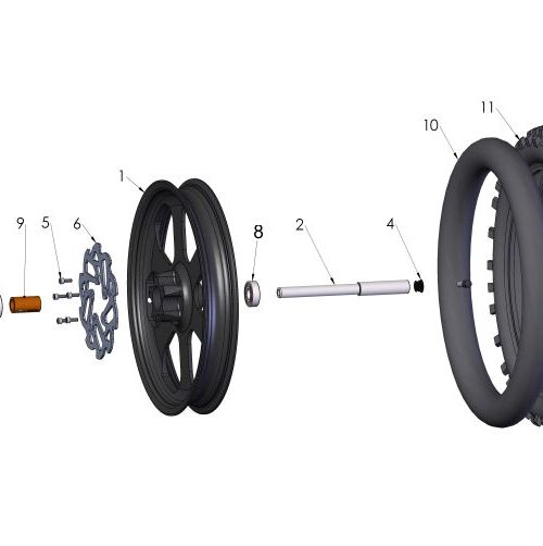 Front Wheel 2019 Cobra CX50 KING