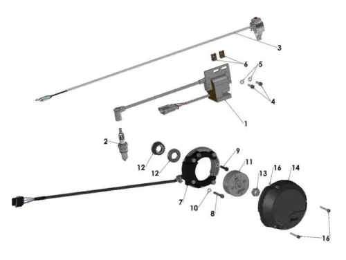 Electrical System 2019 Cobra CX50 FWE