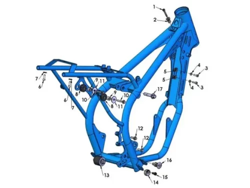 Frame 2 – 50cc 2020 Cobra CX50 FWE