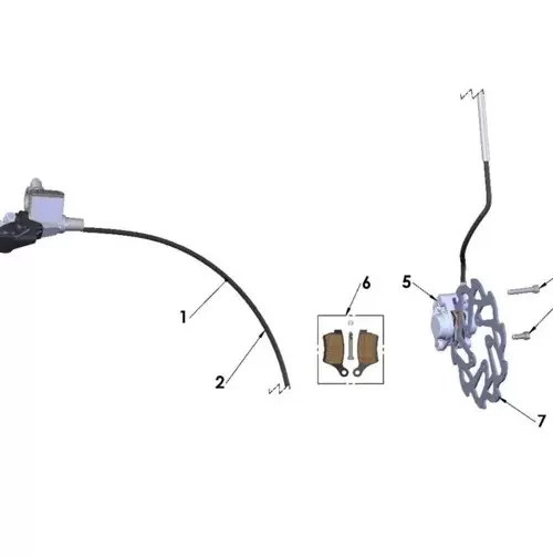 Front Brakes 2019 Cobra CX50 FWE