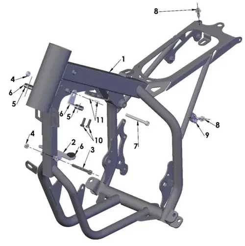 Frame 2 – 50cc 2019 Cobra CX50 JR