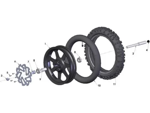 Front Wheel 2019 Cobra CX50 JR